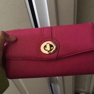 Hot Pink Wallet